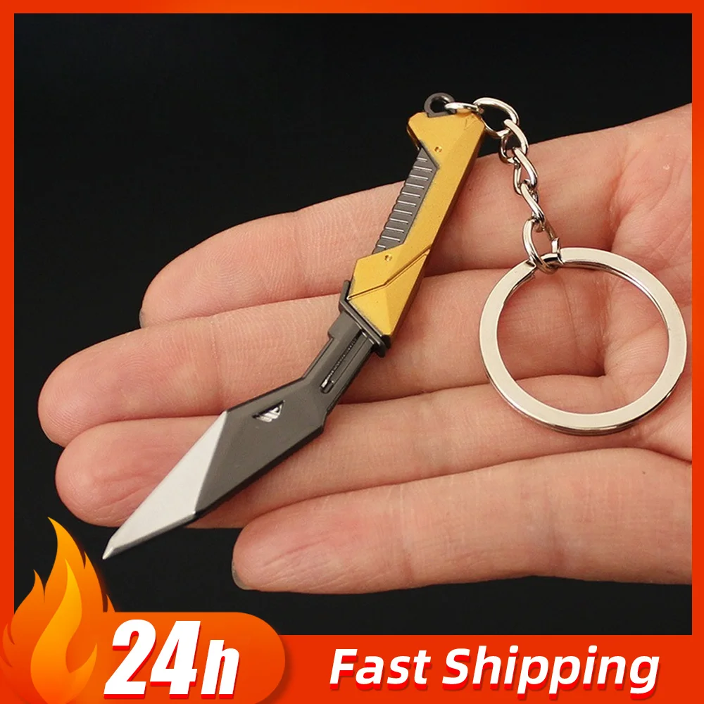 9 centimetri Valorant Tank Battle Nepal armi Modelli Gioco periferici Mini Portachiavi Zaino Pendenti e Ciondoli Ornamento Ragazzo Da Collezione Regali Giocattolo