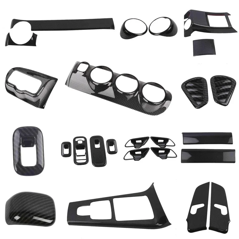 

Carbon Fiber Interior Kit For Mercedes Benz A Class W177 A200 A220 2019 - 2021 A Speaker / Door Handle Bowl Cover Trim