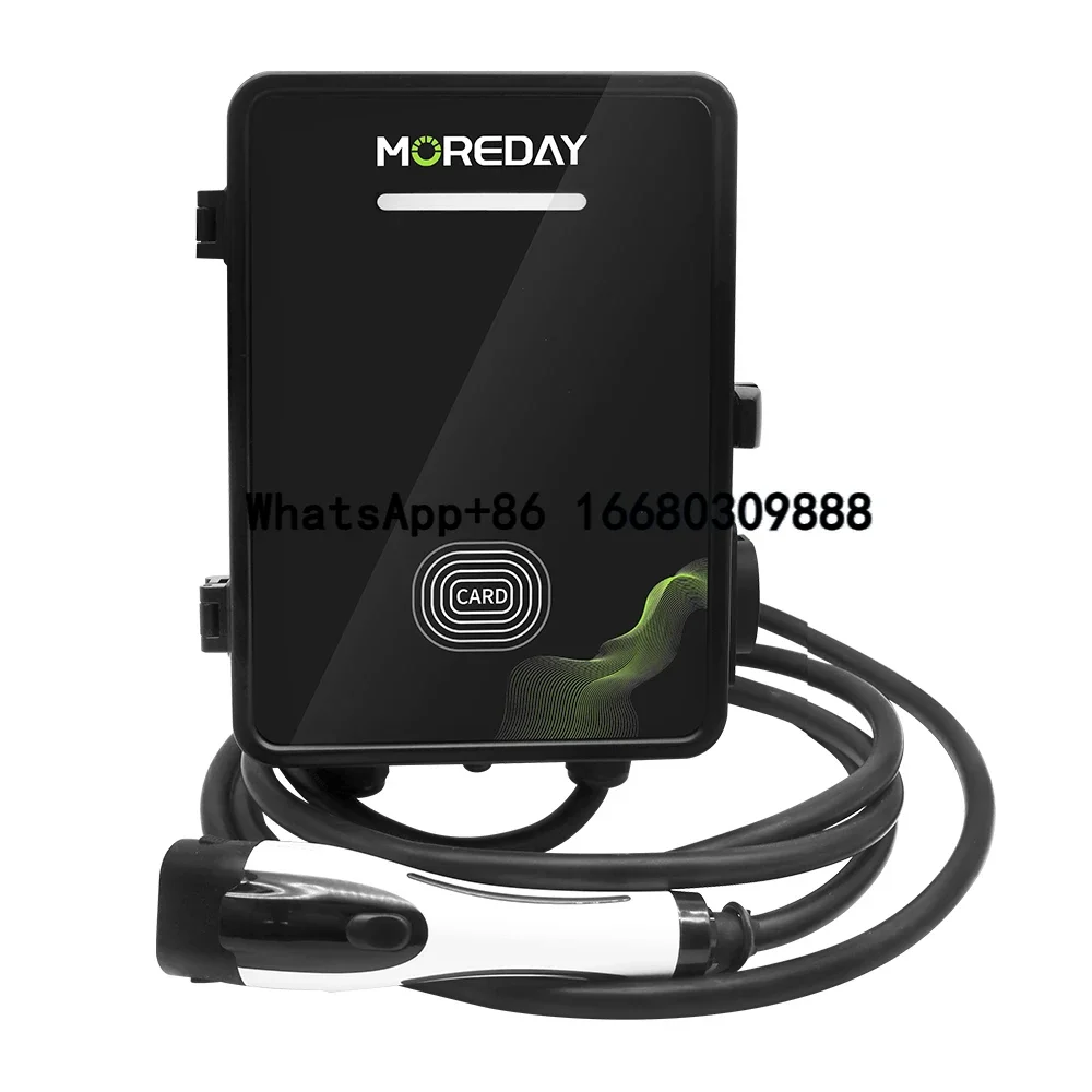 

IEC 62196 Level 2 Wallbox Electric Car Charge Cable EV Charging Station 7kw Ev Charger Auto Key Outdoor Car Accessories Type2