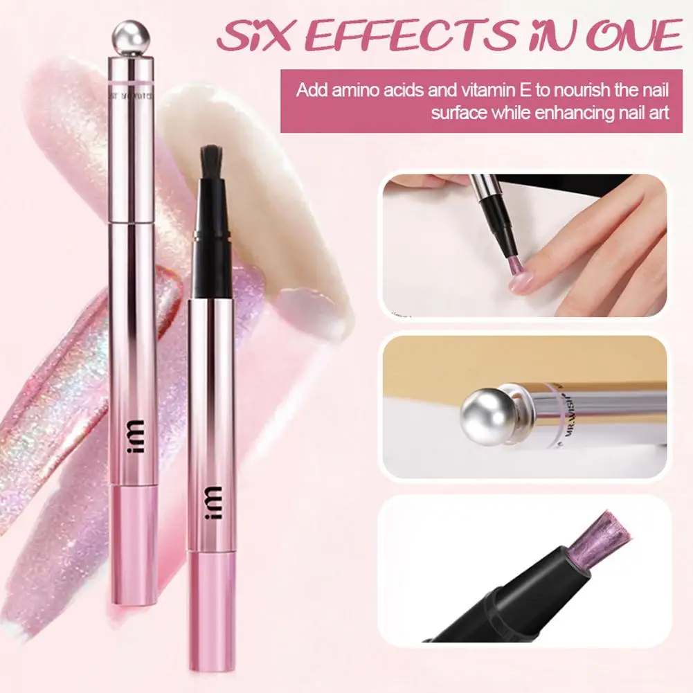 

MR.WISH Ручка для лака для ногтей «кошачий глаз» 5-в-1, быстросохнущий магнитный гель-строитель для начинающих, профессиональный салонный качественный кошачий глаз Effe S1Q0