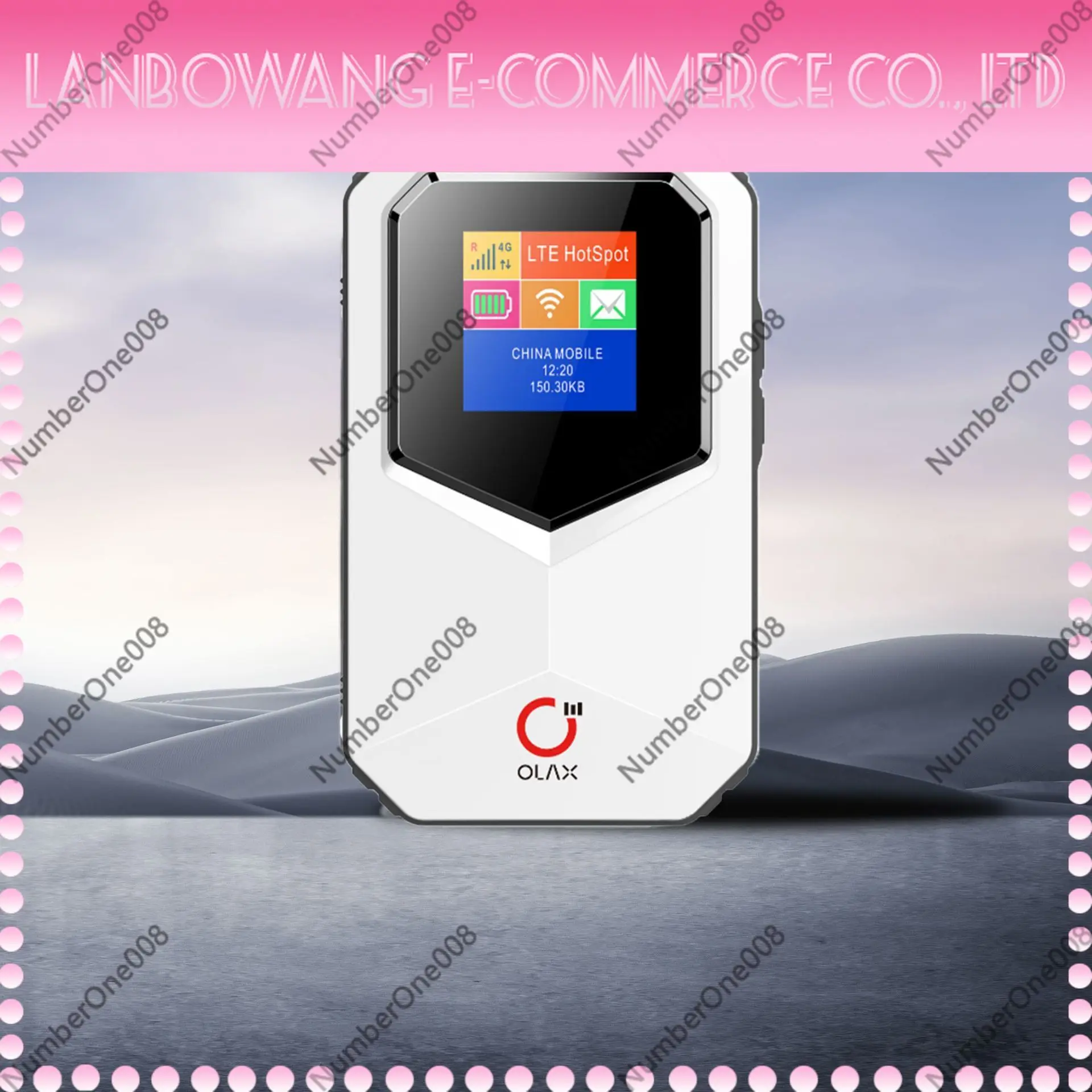 4G Wireless Router MT85 LCD Screen 150Mbps Hotspot 3000mAh SIM Card Slot Car WiFi Modem - view 5