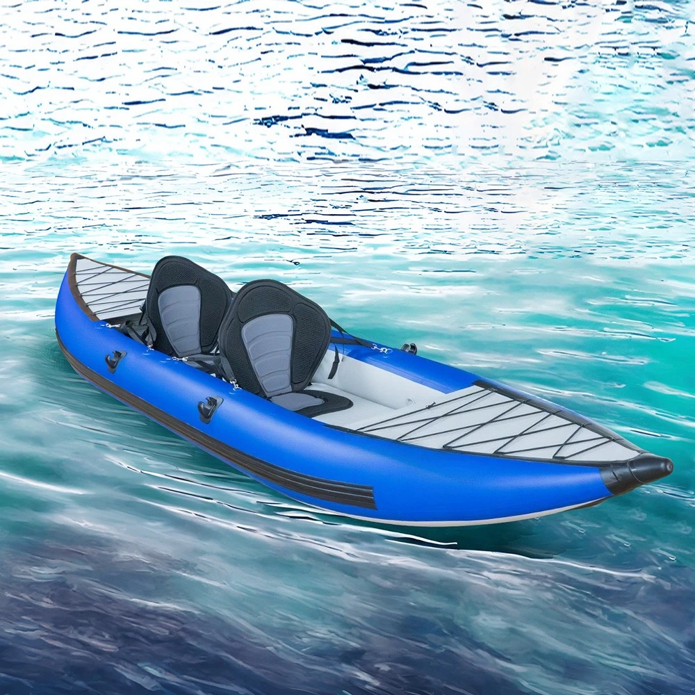 1-2 Man Inflatable Canoe Kayak 2 Person Inflatable Kayak Kayak inflatable boat rubber boat - view 5