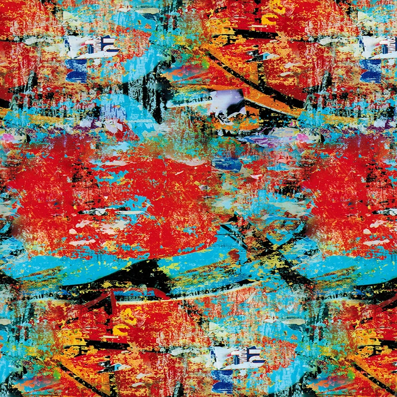 

Пленка для аквапечати CSCY1009, 0.5мX2м/10м, с красочным граффити-рисунком