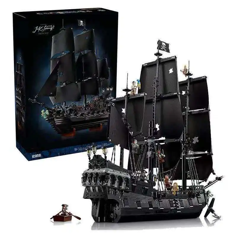 

Disney 10365 Pirate Ship 1314PCS MOC Building Blocks Educational Puzzle Gift Home Ornament compatible with LEGO bricks
