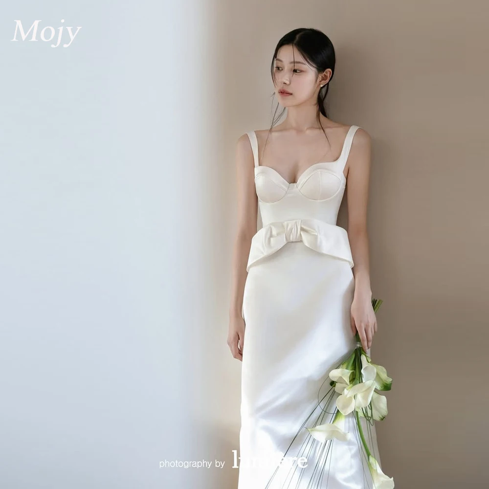 

Mojy Customized Korea Sleeveless Strapless Mermaid Wedding Dress For Women Pleats Korea Wedding Dress Photo Shoot