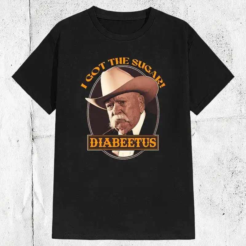 Diabeetus I Got The Sugars T-shirt ,Graphic Short Sleeve Crew Neck Cotton T-Shirt