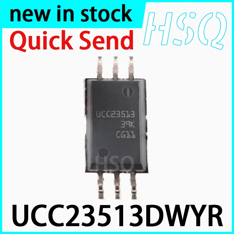 5PCS New UCC23513DWYR Package SOIC-6 Isolated Gate Driver
