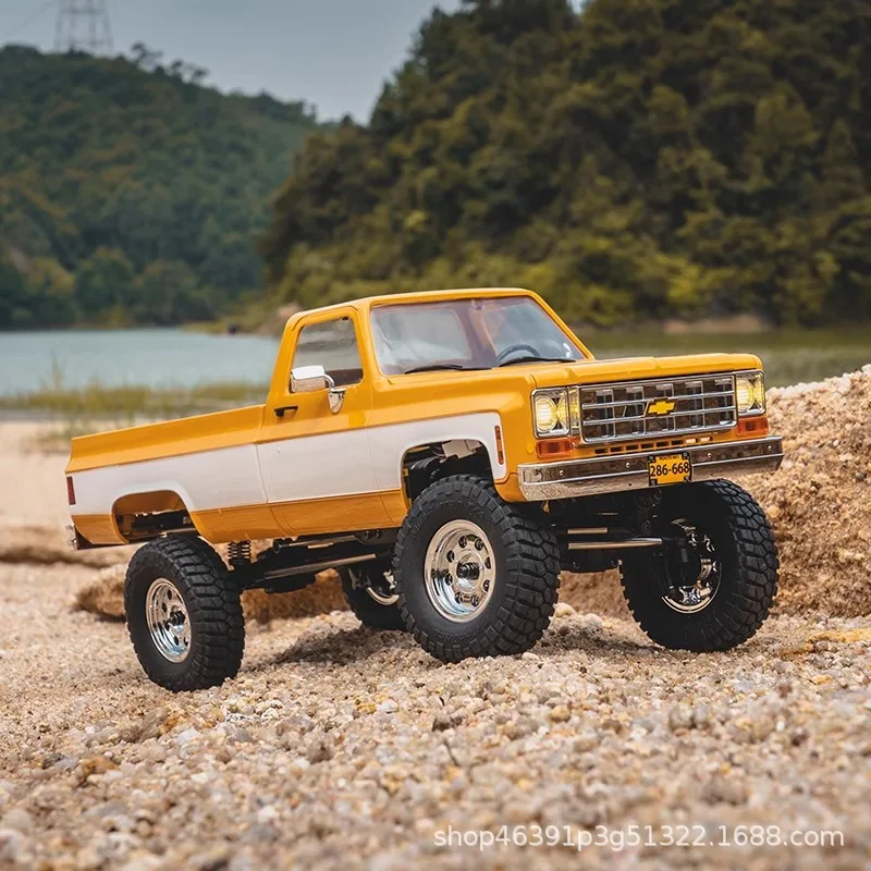 Nowy Fms K10 Pickup 1:18 Fcx18 Chevrolet Rc zdalnie sterowany model samochodu symulacja samochód wspinaczkowy napęd na cztery koła zabawki Model