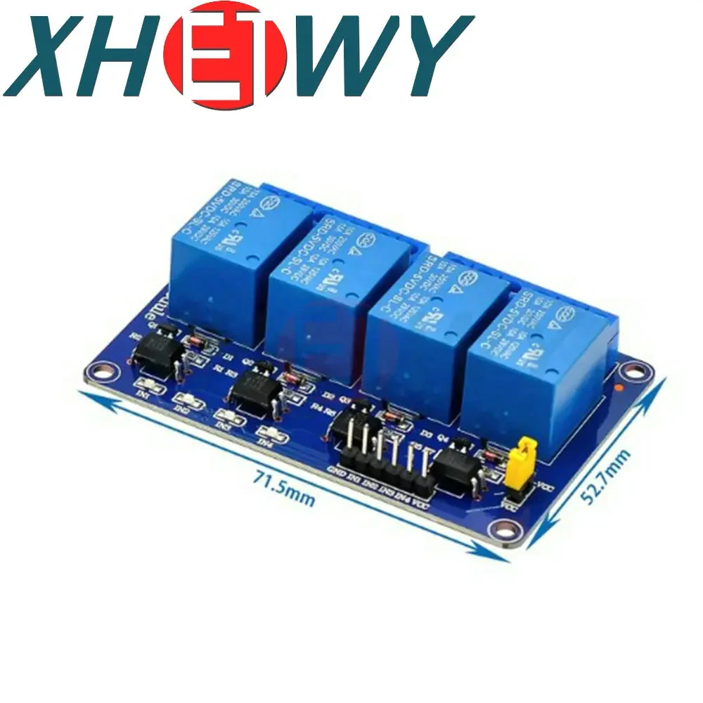 4 6 8 Channel 5V  Relay Module With Optocoupler Relay Output  4 6 8 Way Relay Module For Arduino