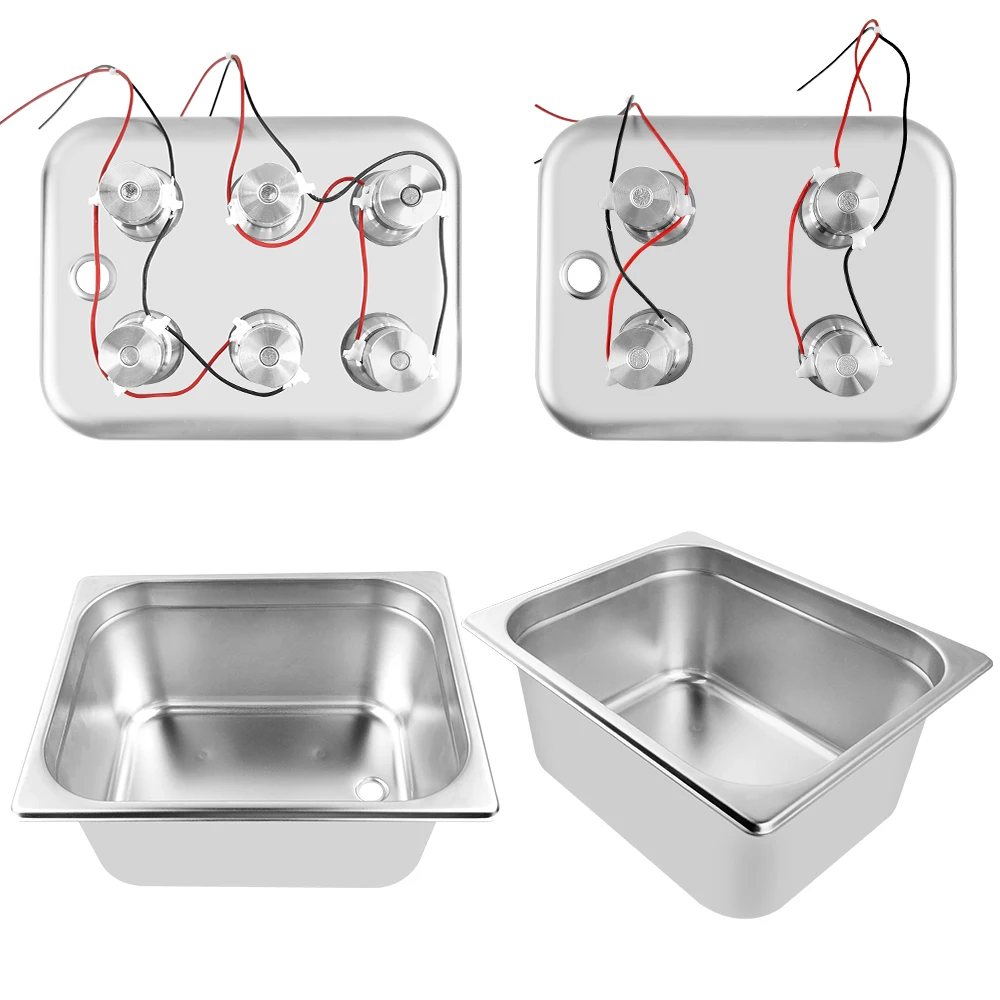 10L Ultrasonic Bath SUS304 Cleaning Tank with 360W/240W Transducer Factory Fast Delivery DIY Parts