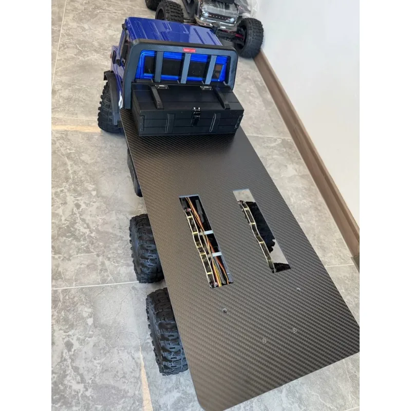 

Compatible with CROSSRC EMO XL3 1/8 Scale RC Crawler Cargo Bed , Battery Box, Roll Cage, Flatbed bracket Upgrade & Tuning Parts