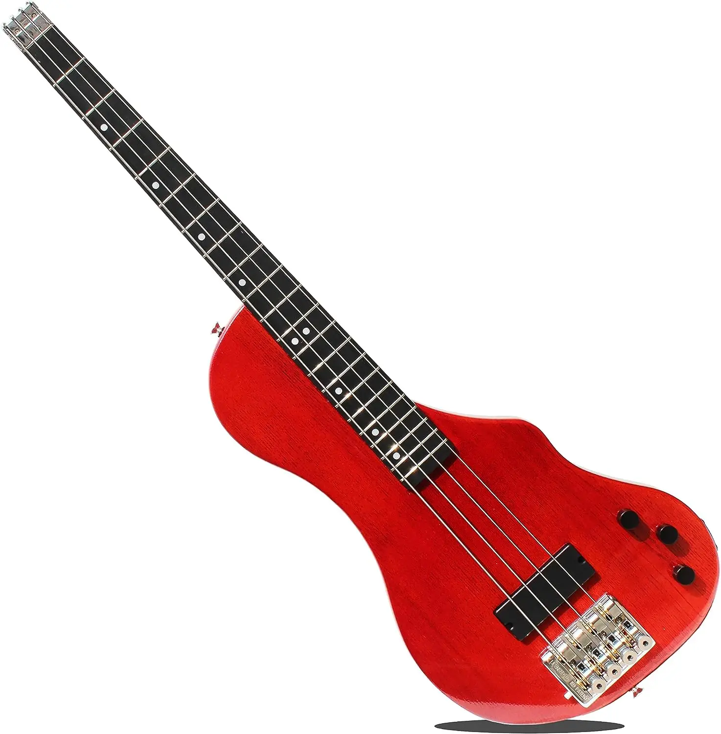 

Batking Travel Bass Guitar Headless Electric Bass 4 Strings in Sunbrust