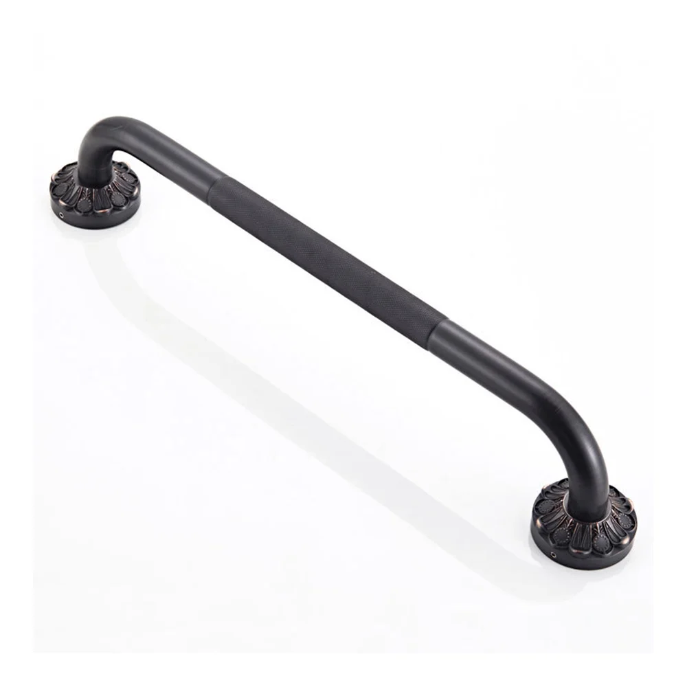 Antique Grab Bar Wall Mount Brass Vintage Tub Toilet Handrail Shower Safety Support Handle Bathroom Towel