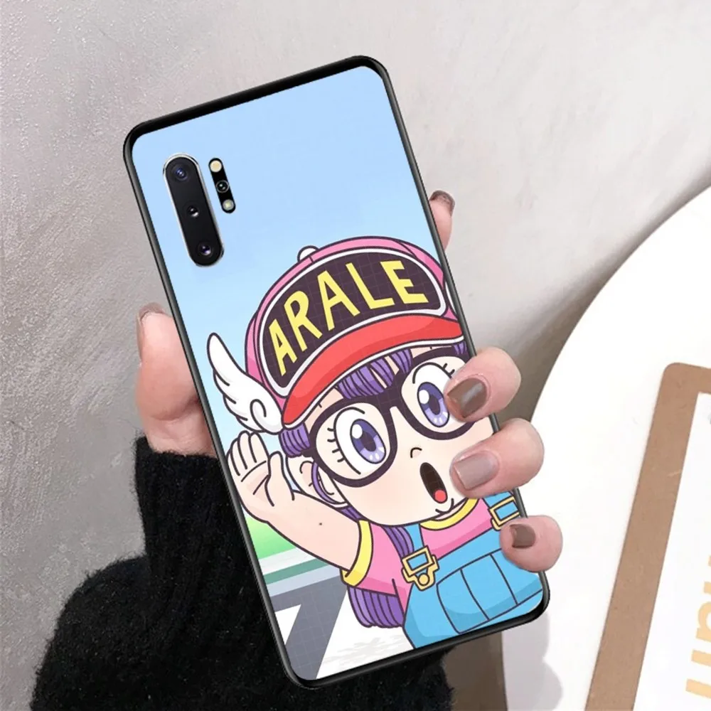 Dr Slump cartoon Phone Case For Samsung Note 8 9 10 20 pro plus lite M 10 11 20 30 21 31 51 A 21 22 42 02 03