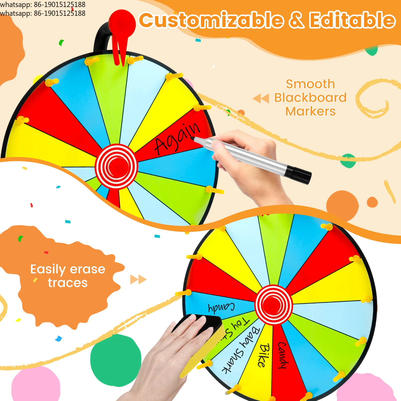 عجلة جوائز دوارة للعب، عجلة دو - مراجعة Party Games Spin The Wheel وسعره
