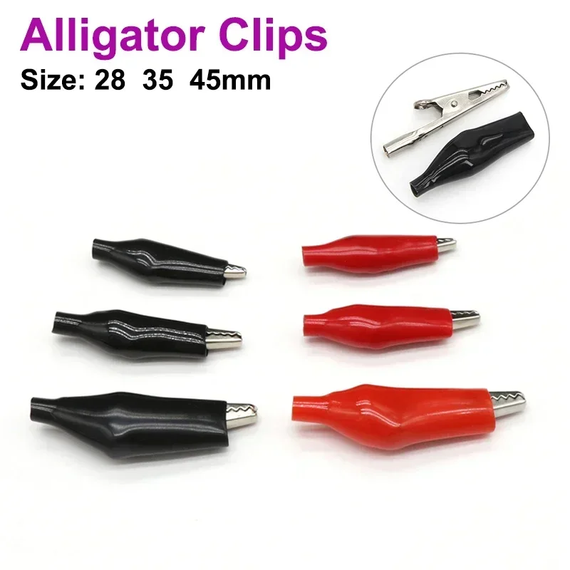 

28 35 45mm Replaces Alligator Clip 10/20pcs Accessory Durable Alligator Clamps Clips For Battery