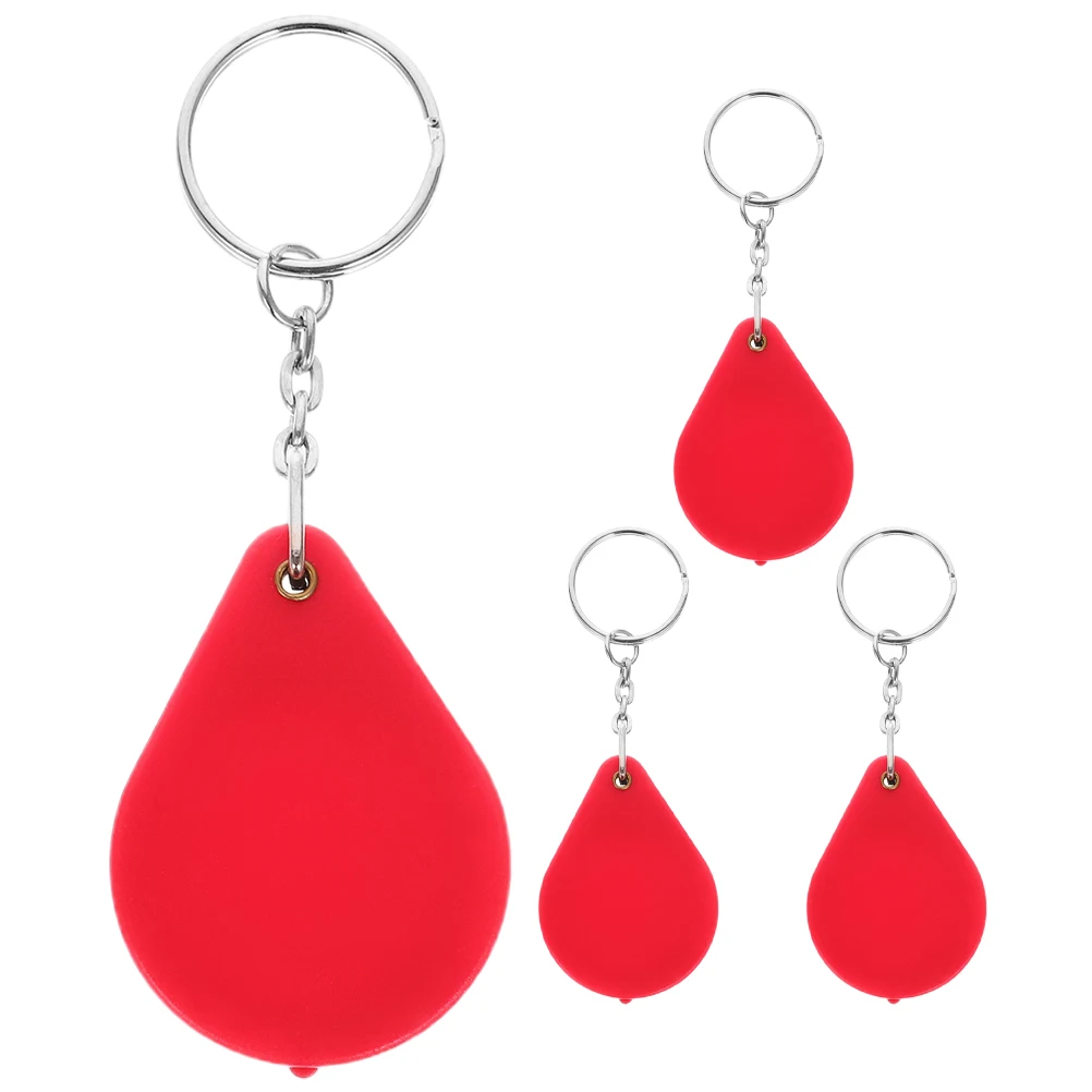 

Pendant Keychain Magnifying Glass Travel Jewelry Magnifier Plastic Reading Hobby Tool Magnifiers