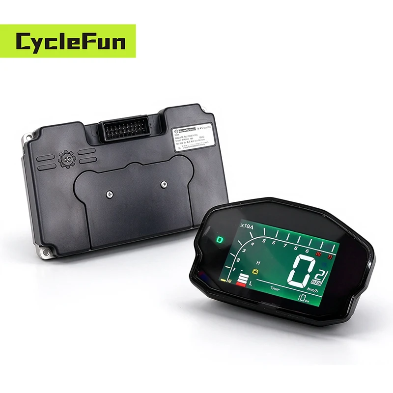 FarDriver 2000W 3000W ND72300/ND72340 BLDC Sine Wave 48V-72V Controller With DKD One-lin Display For Electric Scooter Dirt Bike