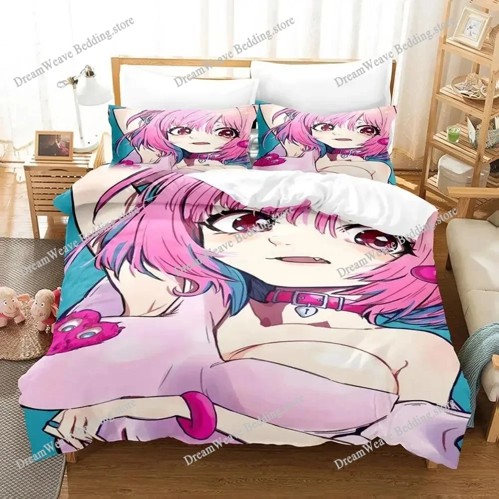 

Anime Riamu Yumemi Bedding Set Duvet Cover Bed Set Quilt Cover Pillowcase Comforter King Queen Size Boys Adult Bedding Set