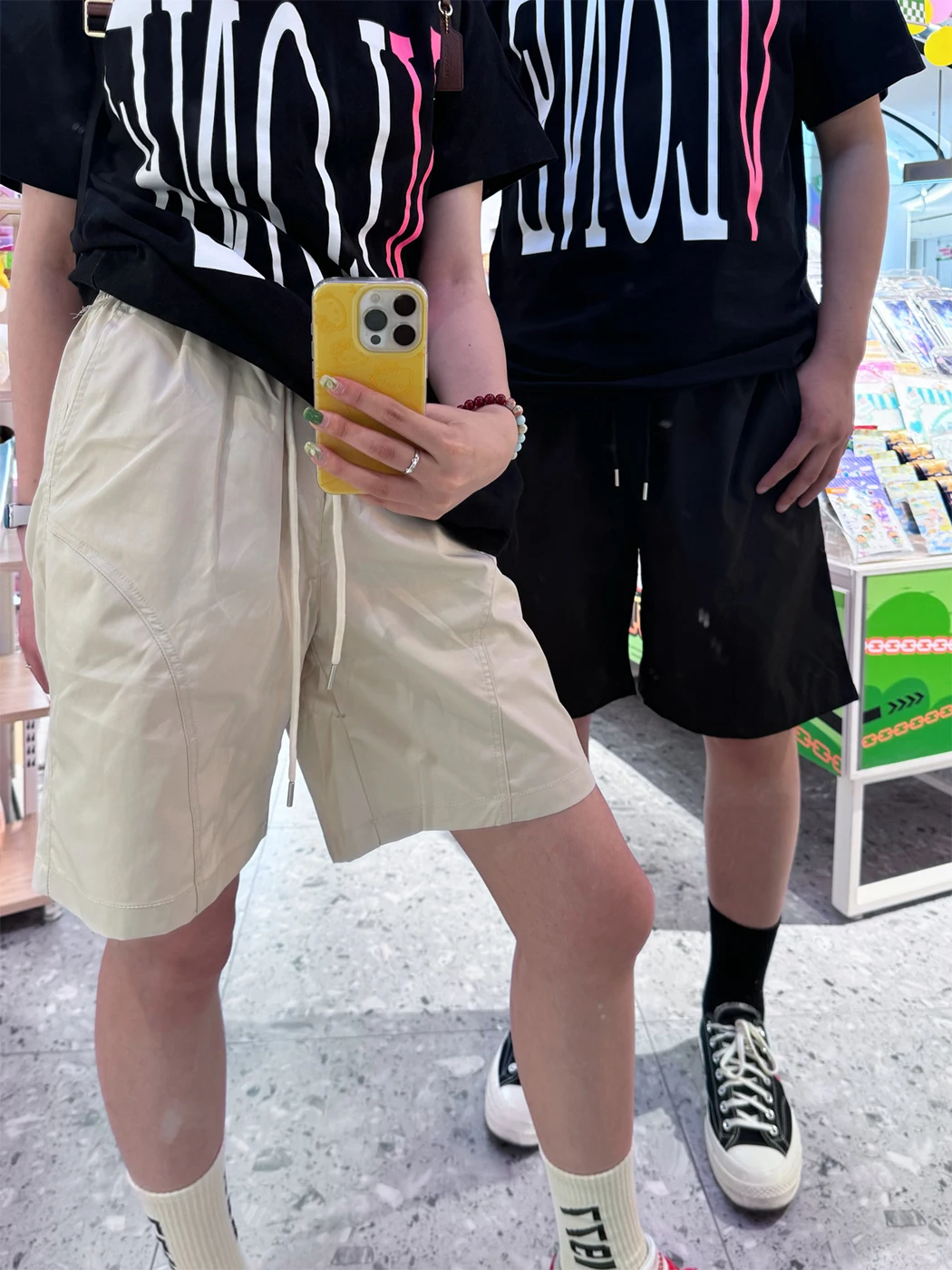 

Мужские летние тонкие баскетбольные брюки American Sle Qui Dry Ice Silk, повседневные брюки длиной пять четвертей для бега