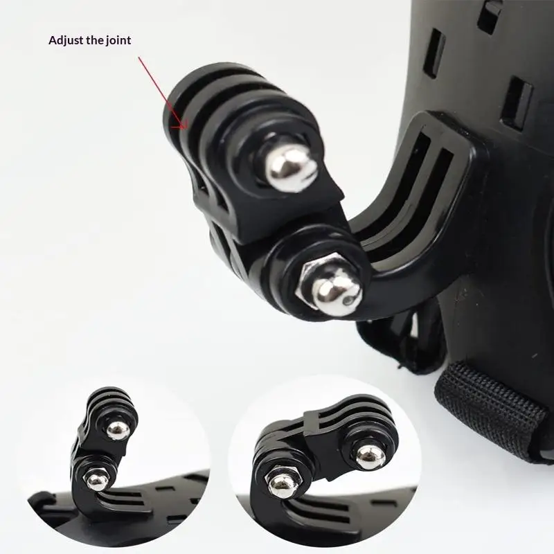 Motorcycle Helmet Chin Strap Mount Phone Clip Holder Bracket For Action And Sports Camera Accessories
