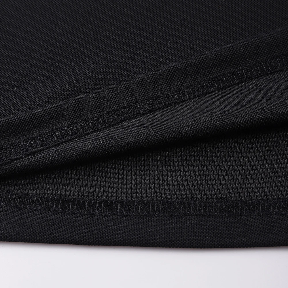 골드 레터 Nope Not Today 프린트 폴로 셔츠 여성 여름 전 경기 T 셔츠 트렌디 대비 반소매 옷깃 소프트 스트리트웨어