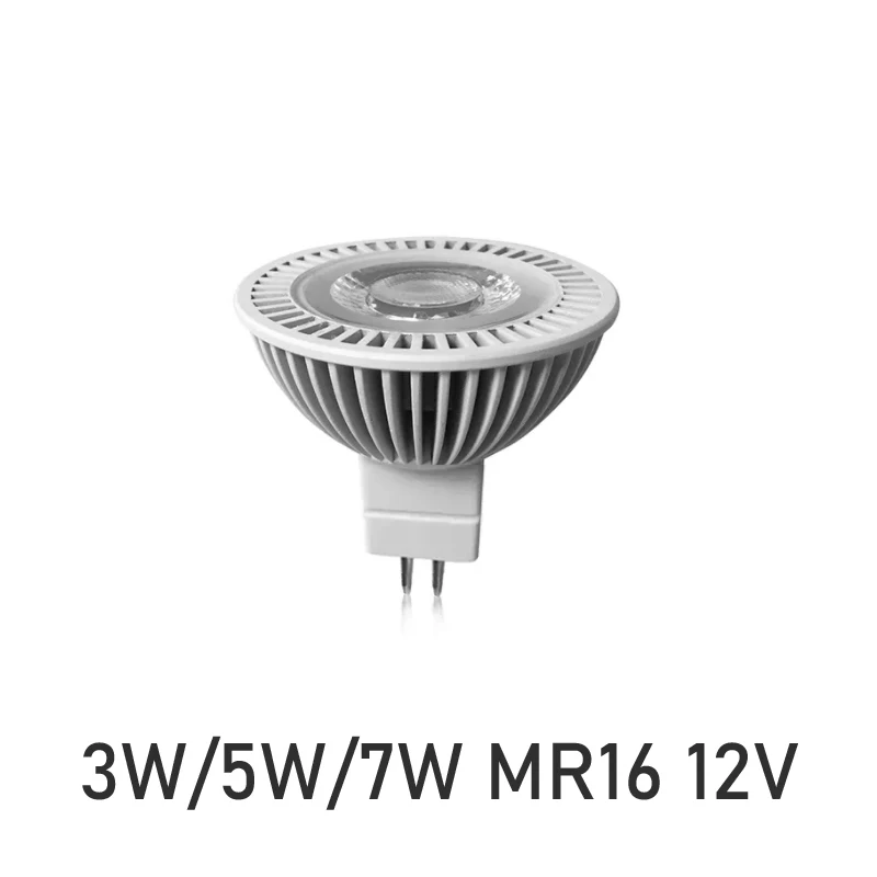 황동 청동 저전압 LED 지상 우물 빛 MR16 12V 3W 5W 7W 야외 정원 풍경 지하 램프 Uplight, 12 개