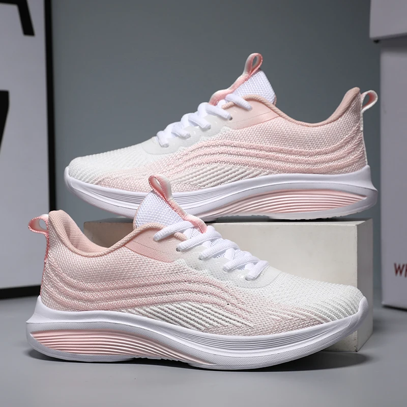 Leisure women's shoes Breathable soft sole sports shoes 2023 women's basketball trend Comfortable vulcanized women's shoes