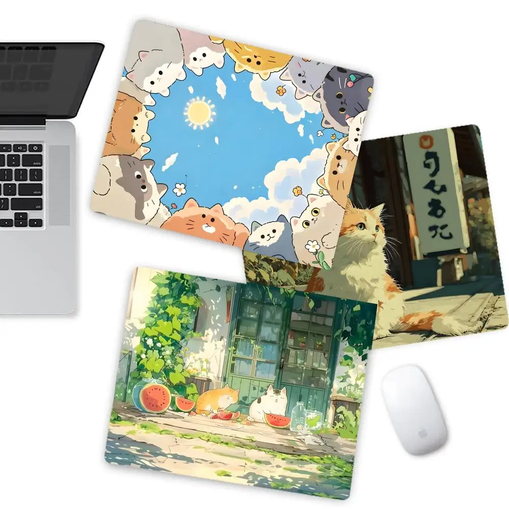 

Pc mouse Cute carpet Minimalist desk mat Computer mouse mat Table mat for work desk Gaming mouse mat Mouse Keyboard Cat mat Pad