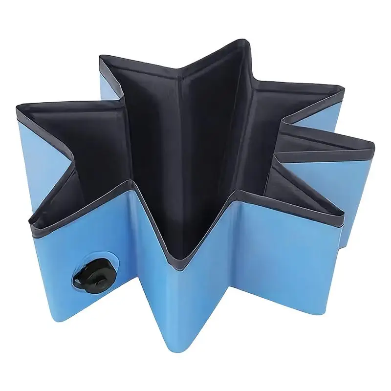

Chicken Dust Bath Container Foldable Chicken Manure Bathtub Reusable Non-slip Pet Bathtub Coop Accessory Feeder For Ducks