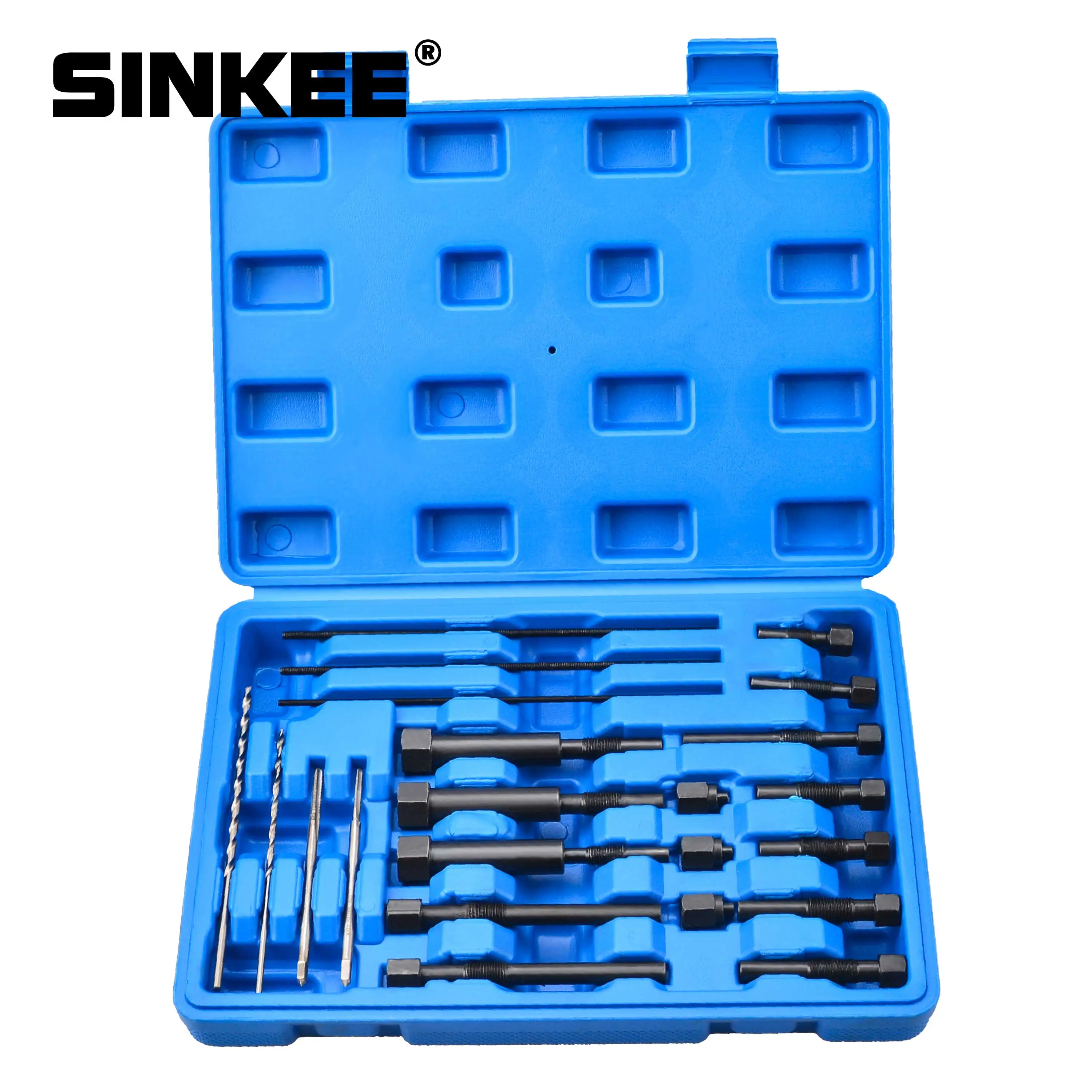 Glow Plug Electrodes Removal Extracting M8 X 1.0  M10 X 1.0  M10 X 1.25 Glow Plug Repair Tools Set 