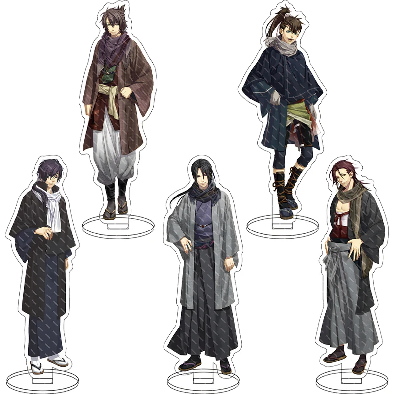 16CM Anime-Figur Hakuoki Yukimura Chizuru Hijikata Toshizo Okita Souji Saitou Hajime Kazama Chikage Cos Acryl-Standfiguren