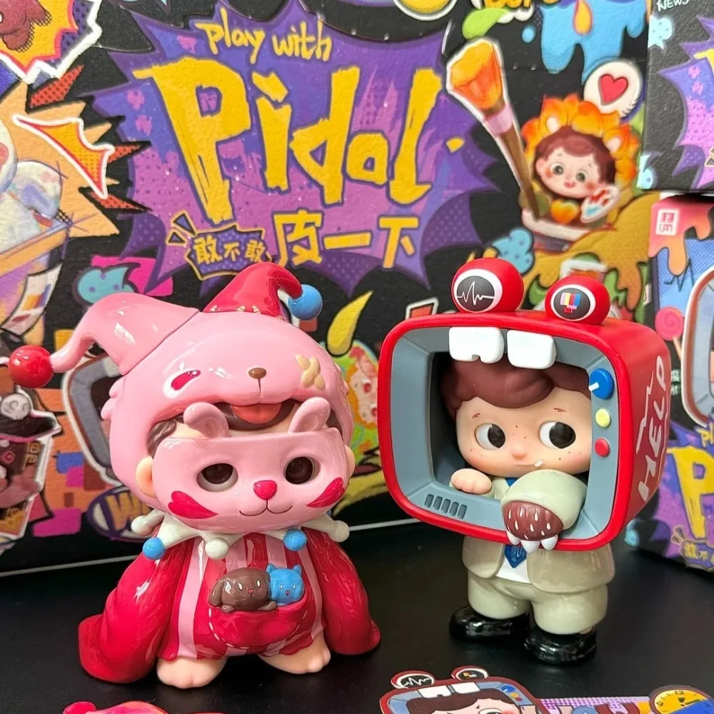 

Pidol V2 Play Naughty Series слепая коробка модная игрушка милые периферийные устройства ручной работы загадочная коробка настольное украшение сюрприз подарок для девочки