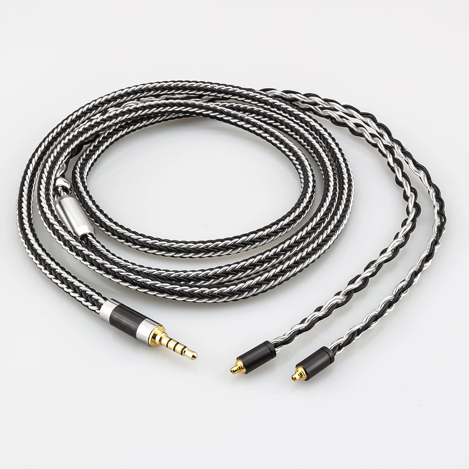 New 4.4mm 2.5mm 3.5mm XLR Balanced 16 Core 99% 7N OCC Headphone upgraded Cable For AKG N5005 N30 N40 MMCX IE300