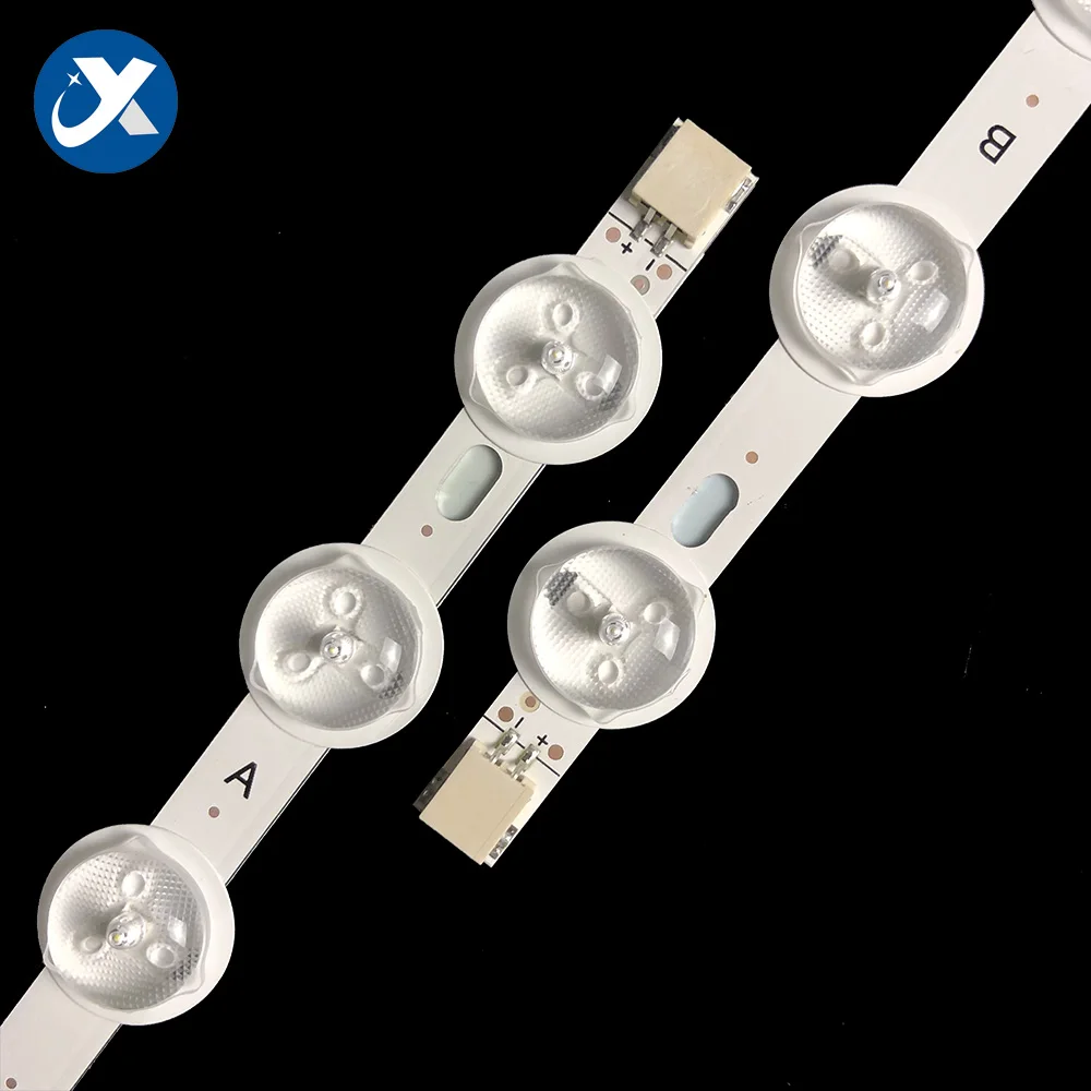 5 pièces 40 en effet 354mm LED rétro-éclairage TV bande pour Vestel 40 pouces 9led 3 V 1W 39FHD-CNOV LC-39LD145K 40L1888 40L1333 VES390UNDC