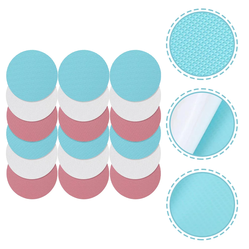 

18 Pcs Sticker Bathroom Non-slip Stickers Child Shower Tomorrow Anti- Appliques Bathtub Decals