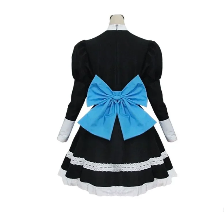 Collant e calze con reggicalze Eroina Anarchia Calza Abito nero Costume cosplay Abito Lolita Costume cosplay di Halloween