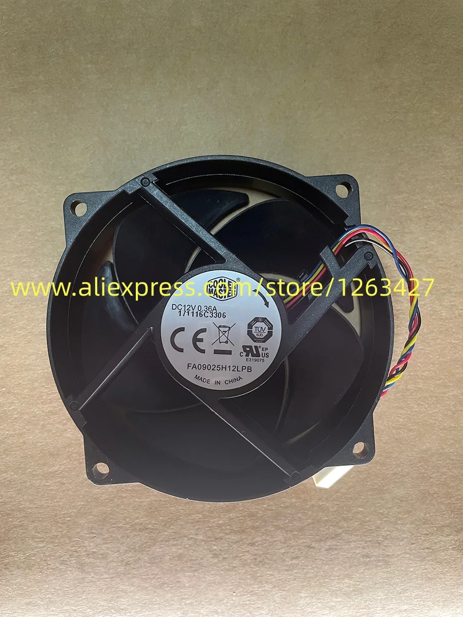 FA09025H12LPB 12V 0.36A 9025 circular CPU 4-wire temperature controlled silent fan