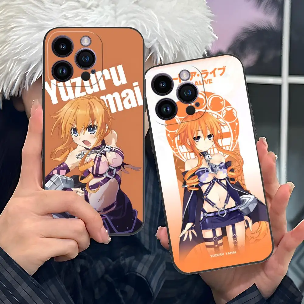 تاريخ لايف Yamai Kaguya جراب هاتف آيفون 17 16 15 14 13 12 11 X XR XS 8 7 Pro Max Plus غطاء ملون صغير غطاء الهاتف الذكي