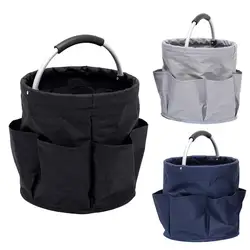 Cestino per attrezzi da giardino secchio Organizer sacchetto portaoggetti borsa per attrezzi da giardinaggio borsa per attrezzi a mano piantare oggetti di scena cestino per il campo dello Shopping