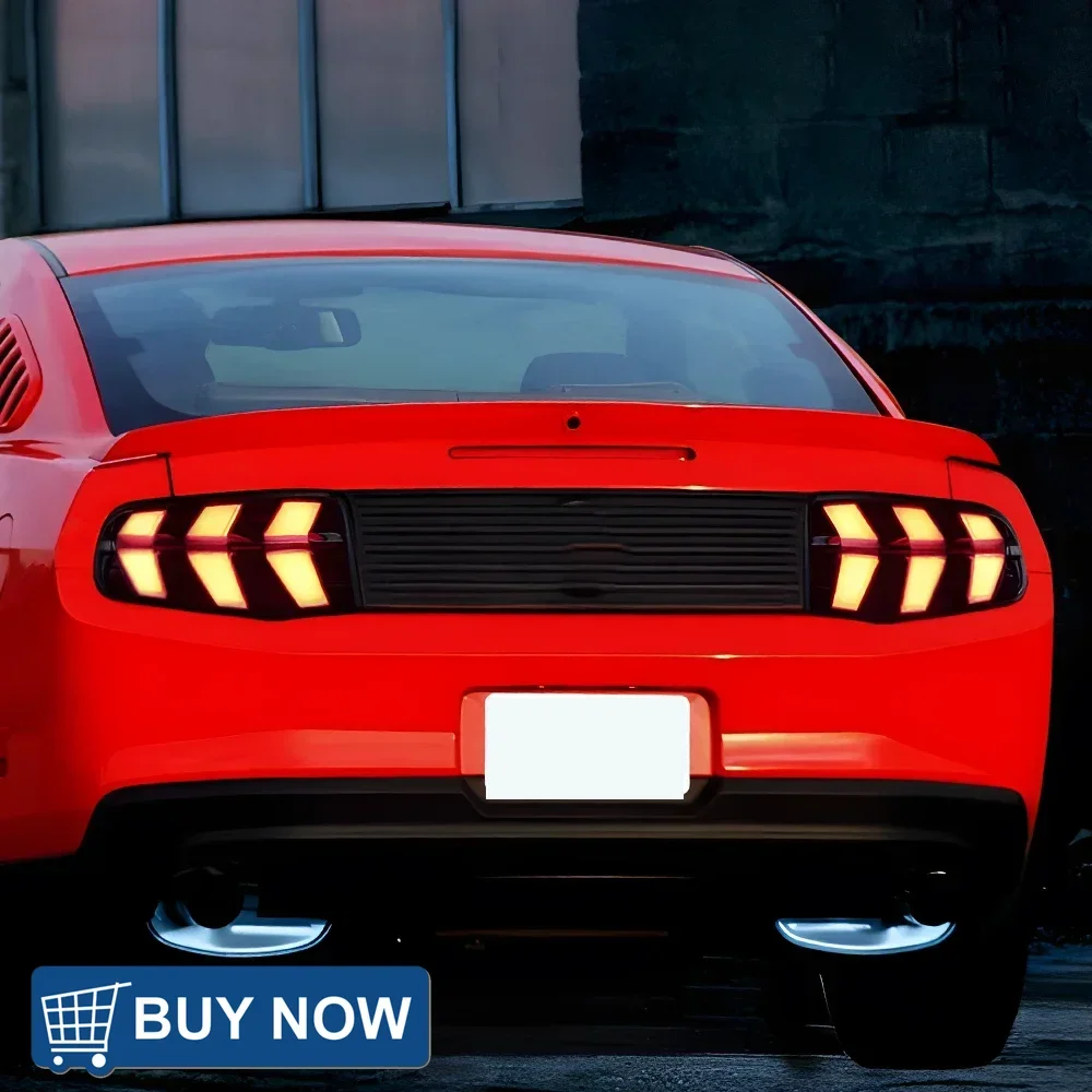 

Auto Rear Back Lamps For Ford Mustang 2010-2012 LED Car Taillights Assembly Upgrade Dynamic Flashing Taillights Car Accessories