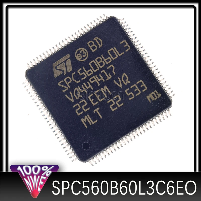 NEW SPC560B60L3.Original genuine New Land Rover KVM fragile CPU chip. Package TQFP-100