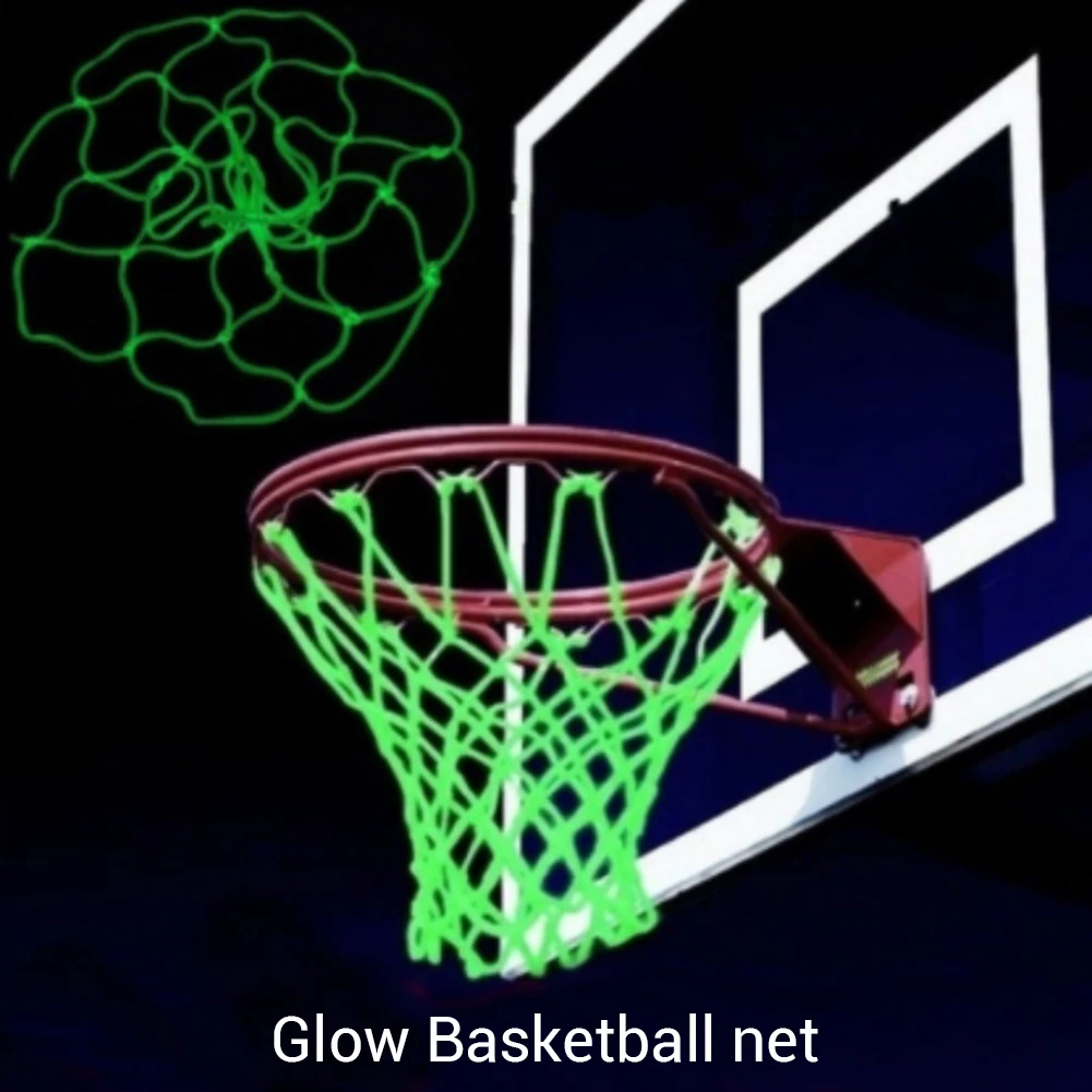 

In The Dark Basketball Hoop Net Luminous Basketball Net Outdoor Sports Accessories Sporting Goods Outdoor Basketballaccessorie