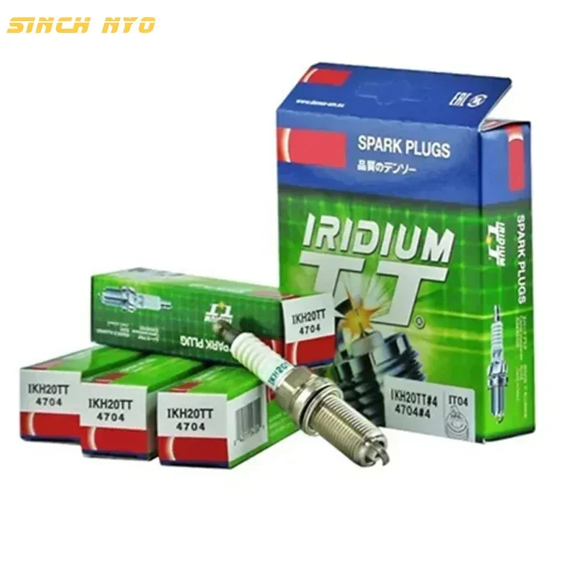 4704 IKH20TT Dual Iridium Spark Plug Candle for VOLVO VAUXHALL TOYOTA SUZUKI SUBARU SMART RENAULT PEUGEOT OPEL NISSAN MITSUBISHI view 3
