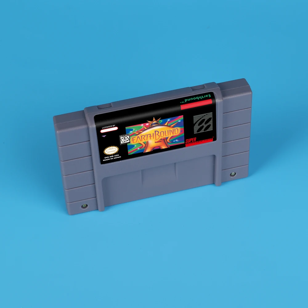 Earthbound RPG 16bit game card for USA NTSC version SNES video game console FOR NINTENDO - Image 2