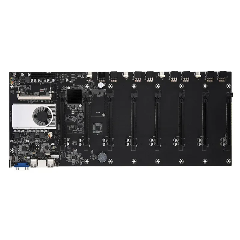 BTC-T37 Mining Motherboard 8 GPU Bitcoin Crypto Etherum Mining