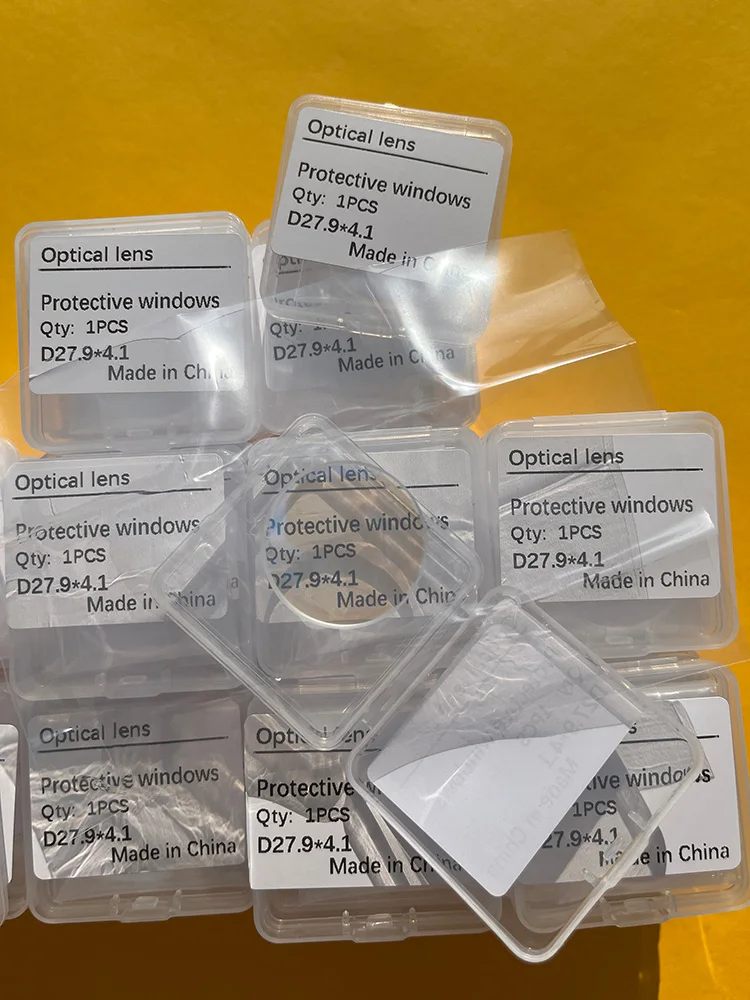 50 Stück Laserschutzfenster Durchmesser 30*5 27,9*4,1 28*4 Schutzlinse Lasermaschinenlinse für Laserschneidmaschine – Detail 1