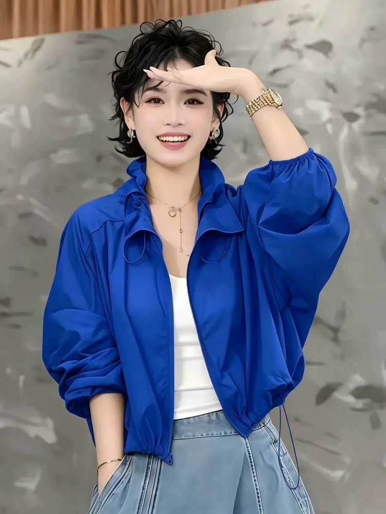 Lightweight Short Outerwear Women's Summer 2026 New Korean Loose Versatile Small Size Sun Protection Top Selling Item