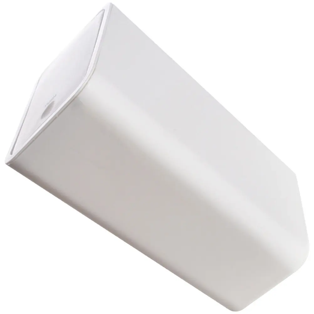 

Small Press Top Trash Can Plastic Bathroom Kitchen Bedroom Office Waste Bin with Lid Modern Slim Design for Home Decor and