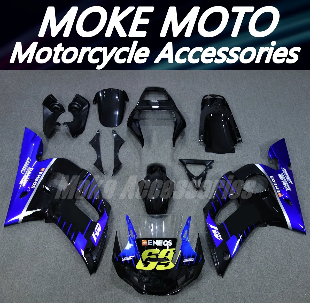 Motorcycle Fairings Kit Fit For Yzf R6 1998 1999 2000 2001 2002 Bodywork Set High Quality Abs Injection New Black Blue Green